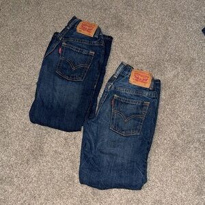 Levi's Boys Size 7 Reg 502 Lot of 2